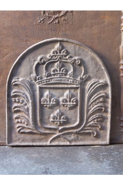 Kaminplatte 'Wappen von Frankreich'