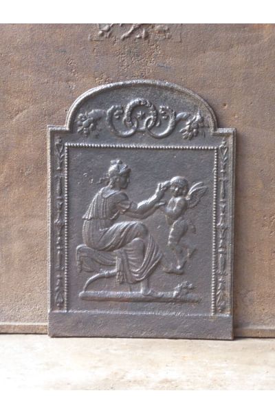 Kaminplatte Venus und Amor 