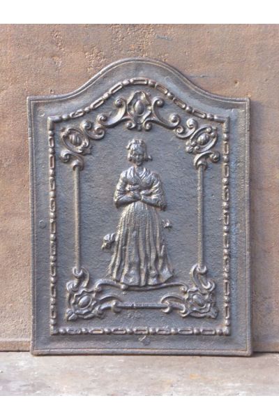 Kaminplatte 'Frau'