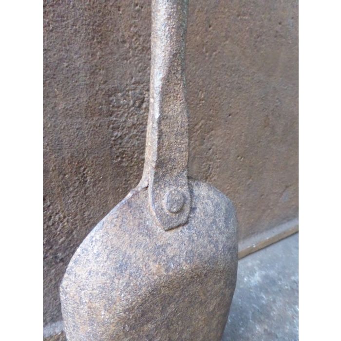 Antike Holländische Kaminschaufel aus Schmiedeeisen 