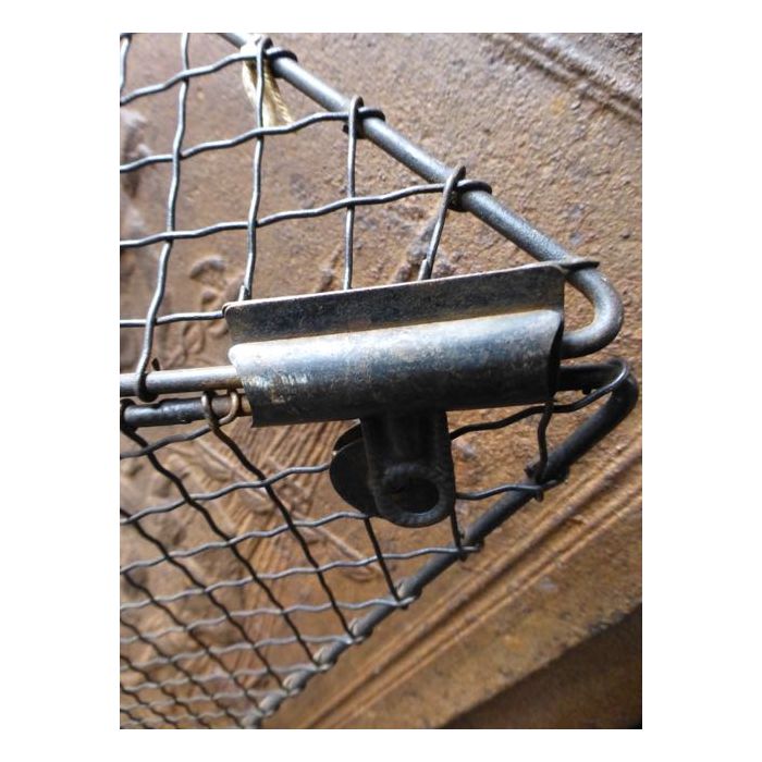 Englischer Funkenschutzgitter aus Eisen-Gitter 