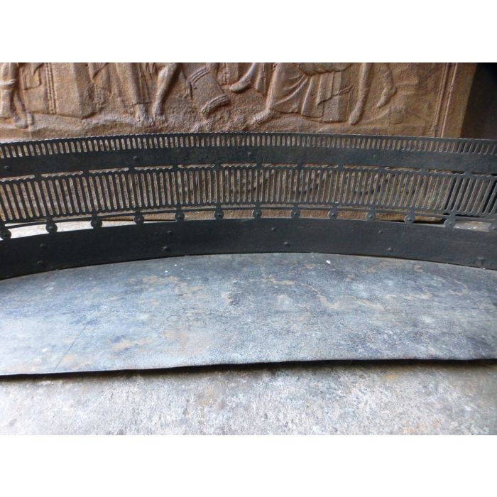 Polierter Stahl Kaminvorsatz aus Polierte Stahl, Eisen 