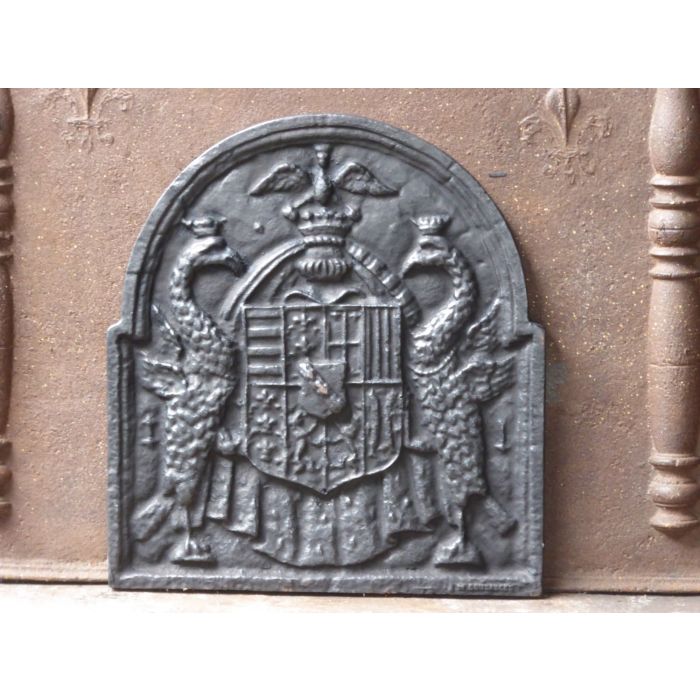 Wappen Henri II von Lotharingen aus Gusseisen 