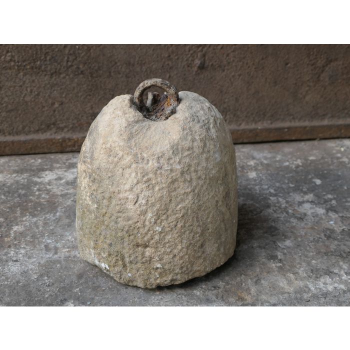 Stein für Gewichtsantrieb aus Schmiedeeisen, Stein 