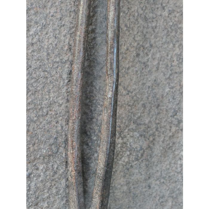 Antikes Waffeleisen (Schmiedeeisen) aus Schmiedeeisen 
