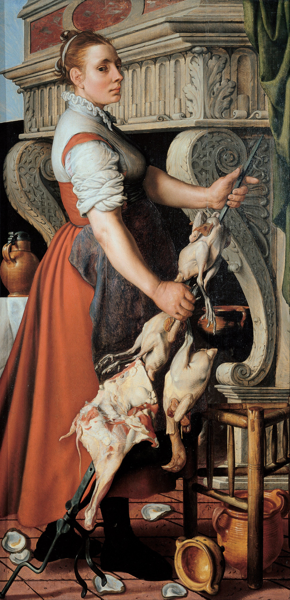 Der manuelle Spieß von Pieter Aertsen